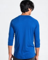 the-royal-gang-bronx-3-4-sleeve-cotton-tshirt-royal-blue-2017-2